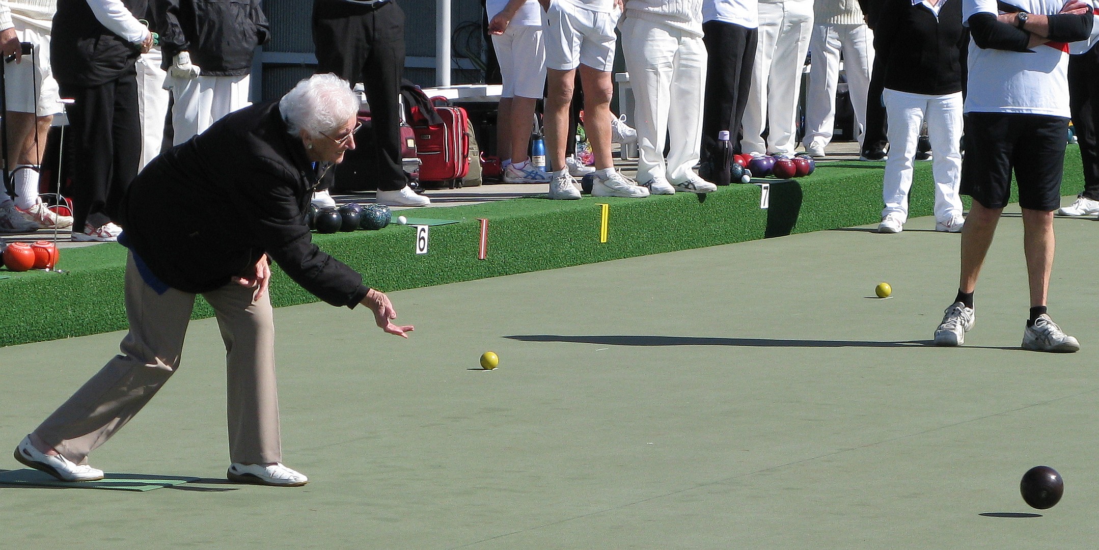 Summer Opening Day, The First Bowl Delivered by Jean Hewitt - 19 September 2020